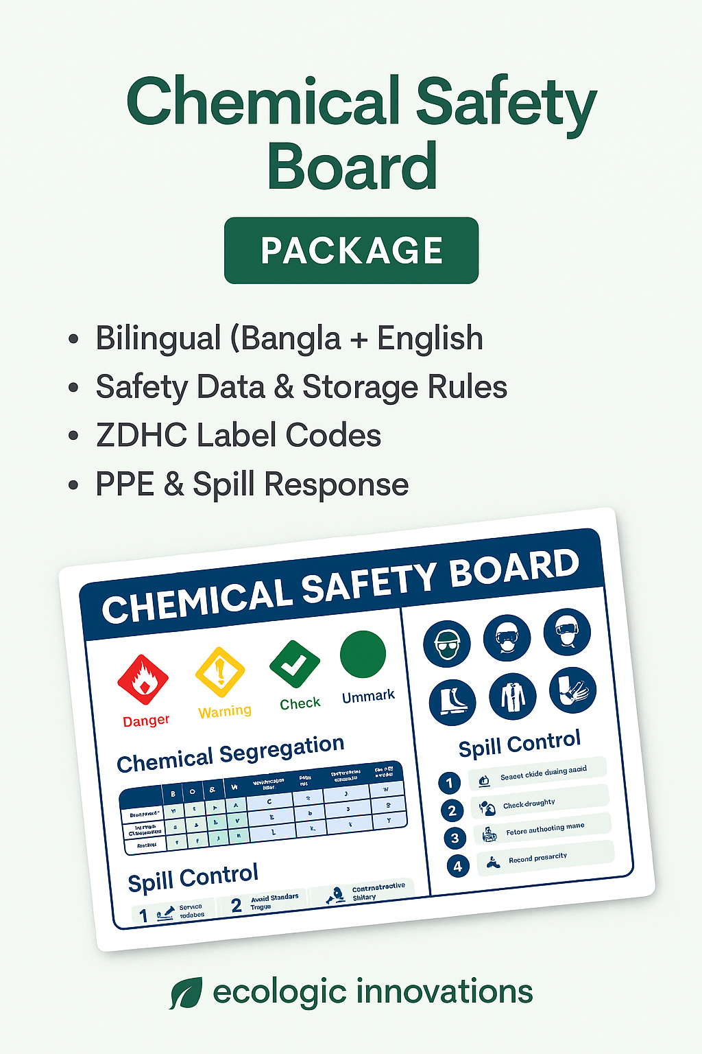 Chemical Safety Board Package